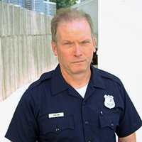Actor Gerald Brodin - Cop