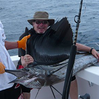 Actor Gerald Brodin - Fishing